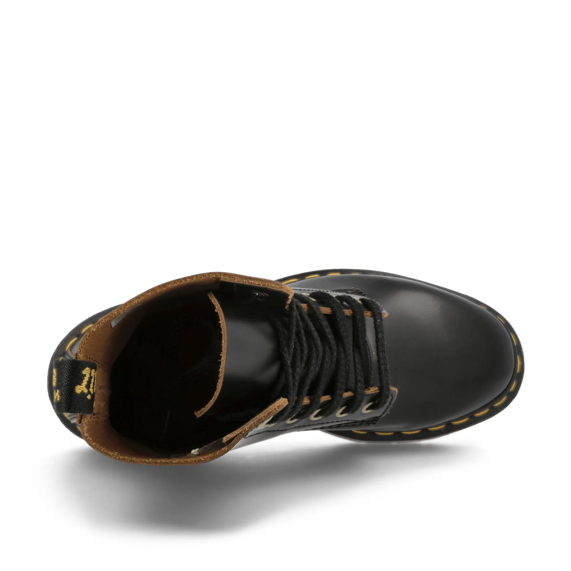 1460 Pascal Black Vintage Smooth