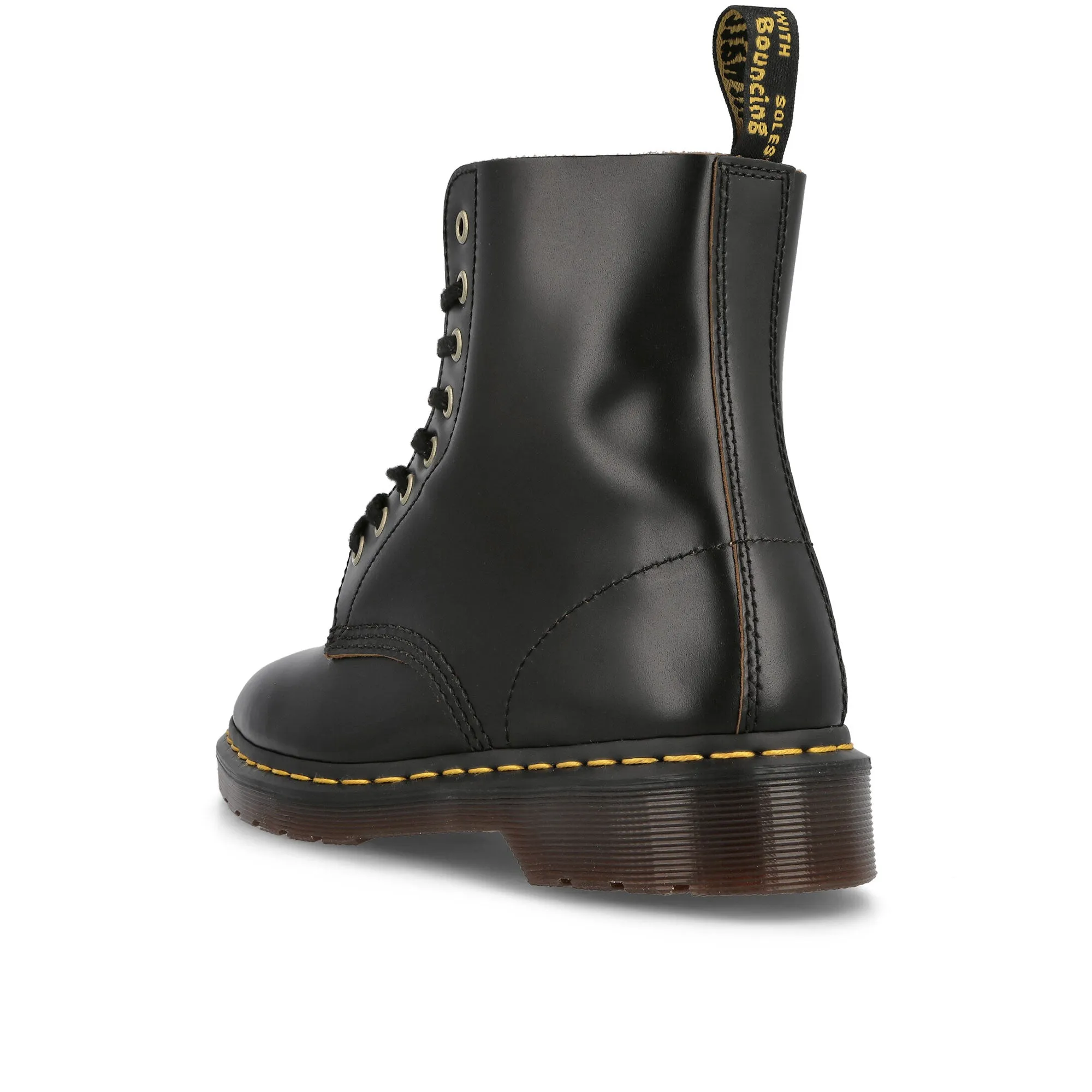 1460 Pascal Black Vintage Smooth