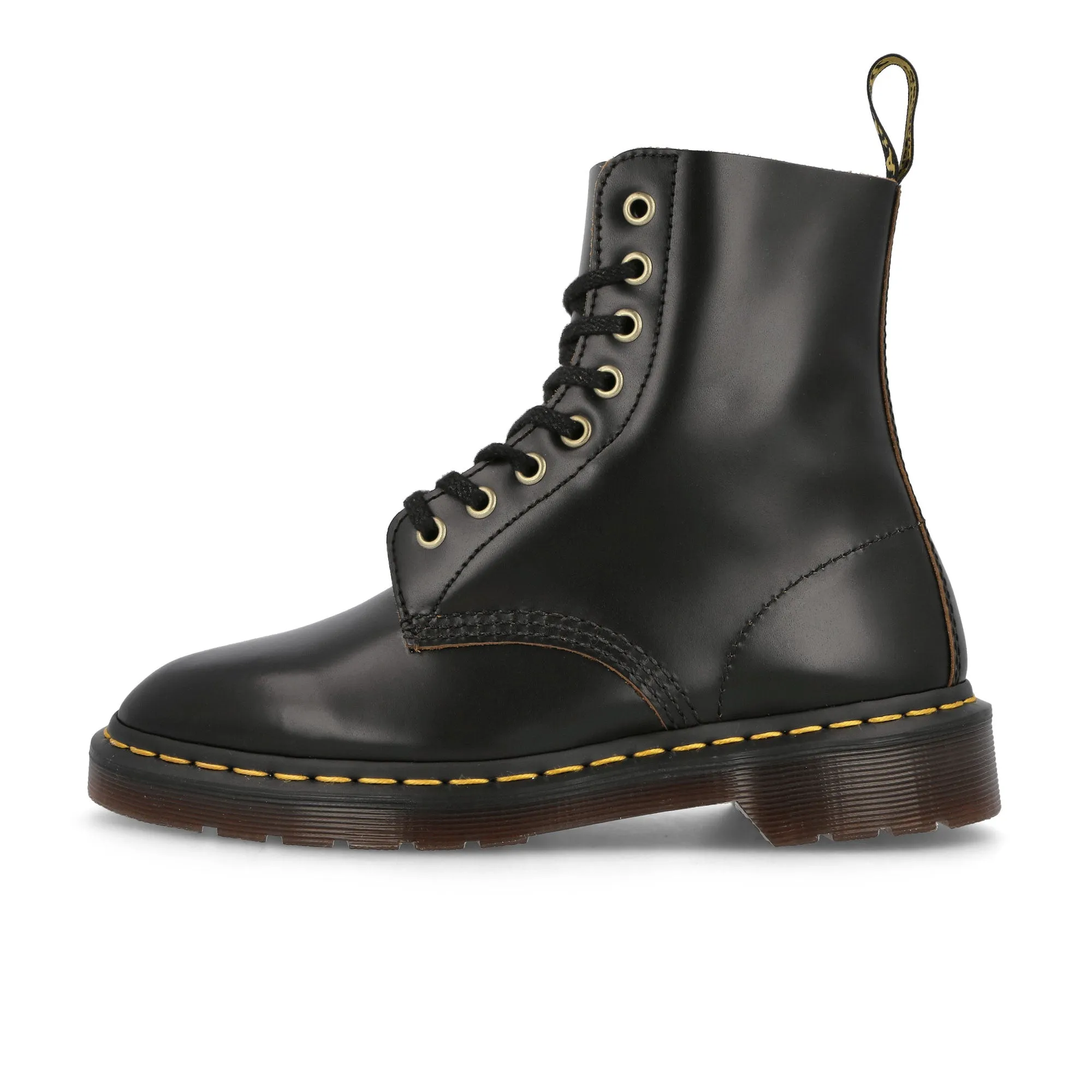 1460 Pascal Black Vintage Smooth