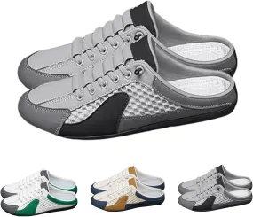 2025 New Men's Slip-On Mule Sneakers Casual Low Top Breathable Slipper Shoes for Spring-Summer, Lightweight Sports Loafers for Men 2025 New Men's Slip-On Mule Sneakers Casual Low Top Breathable Slipper Shoes for Spring-Summer, Lightweight Sports Loafers for Men