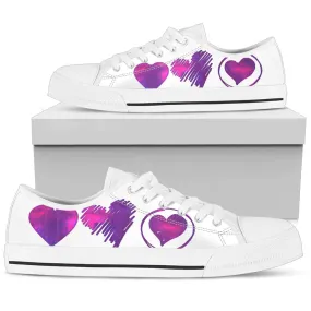 3 Hearts Sneakers