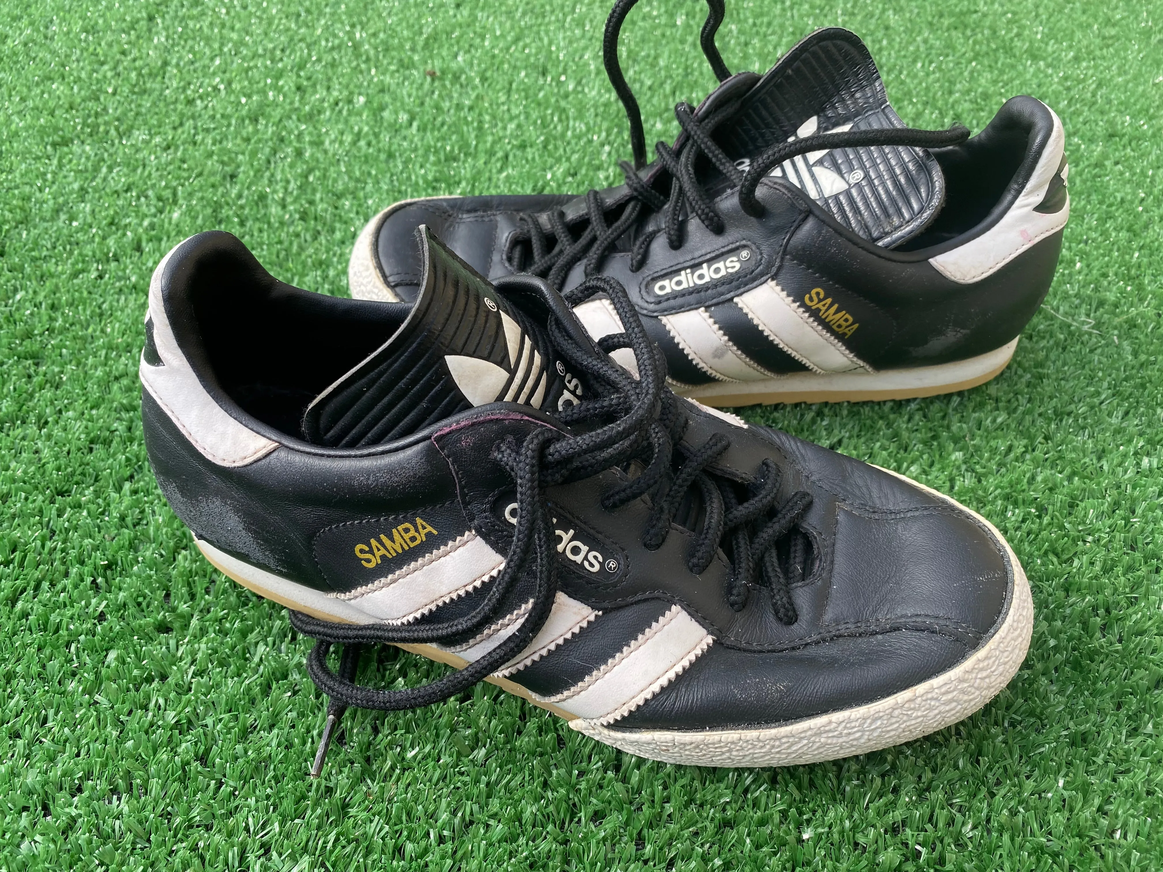Adidas Samba Trainers / Sneakers / Shoes Vintage UK Adult Mans Mens Size 6