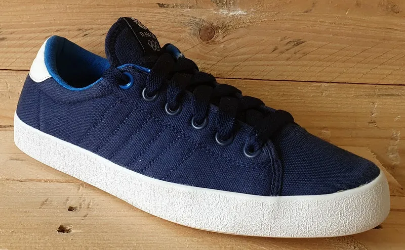 Adidas Team GB Low Canvas Trainers UK8/US8.5/EU42 V22042 Navy/Blue/White/Red