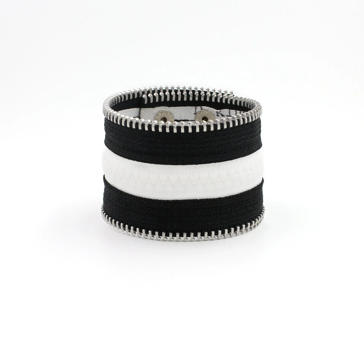All Star B W Zip Bracelet