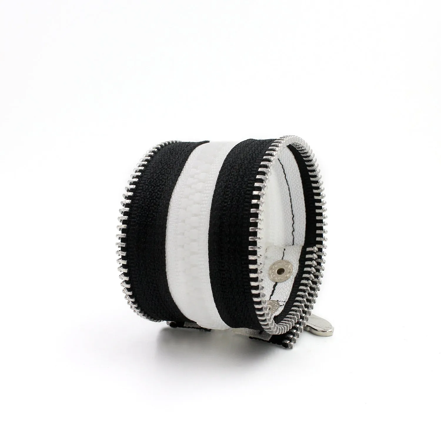 All Star B W Zip Bracelet