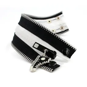 All Star B W Zip Bracelet