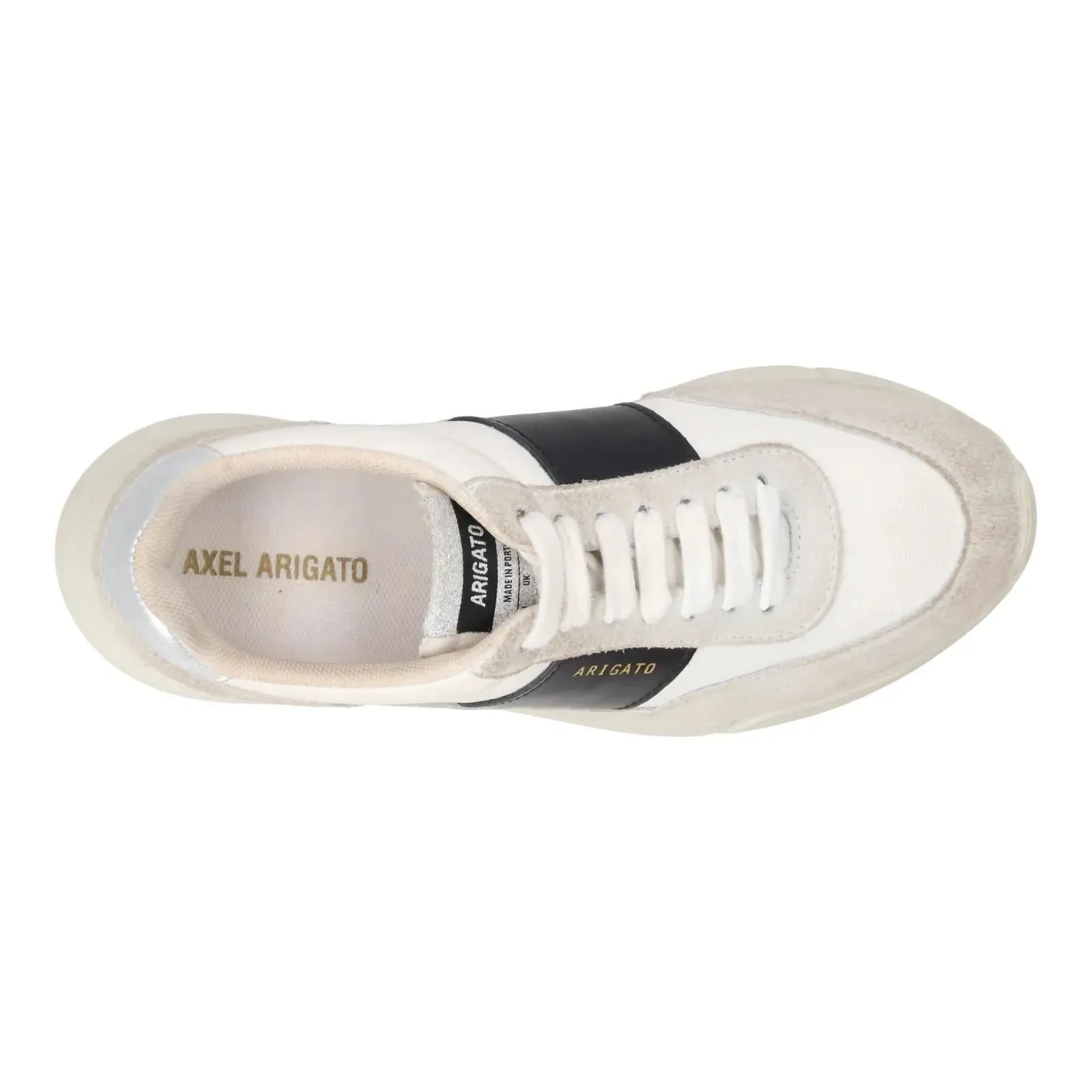 AXEL ARIGATO Genesis Vintage Runner Trainers Low Top Lace Up White/Comb
