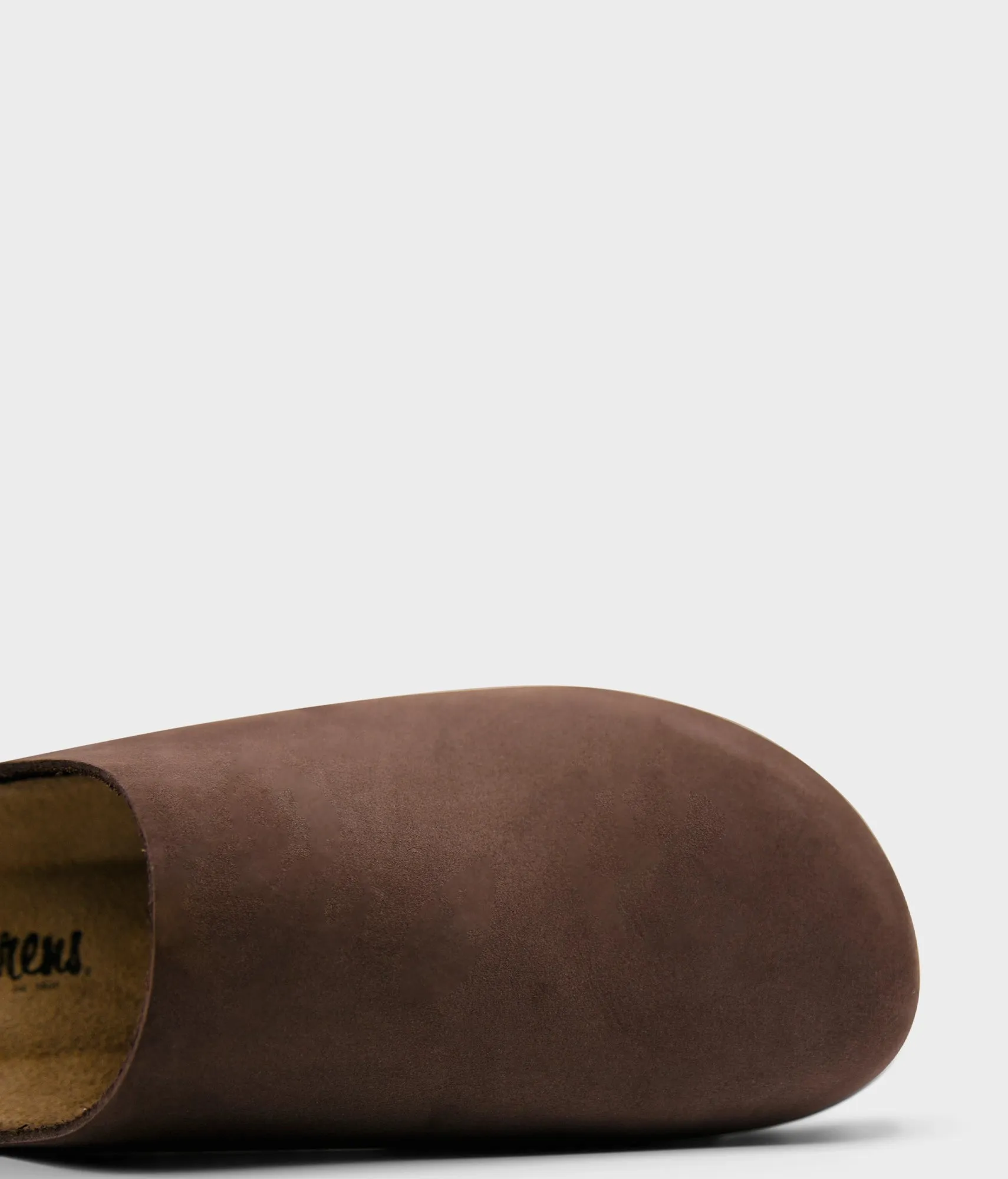 Bilbao closed-toe cork sandals