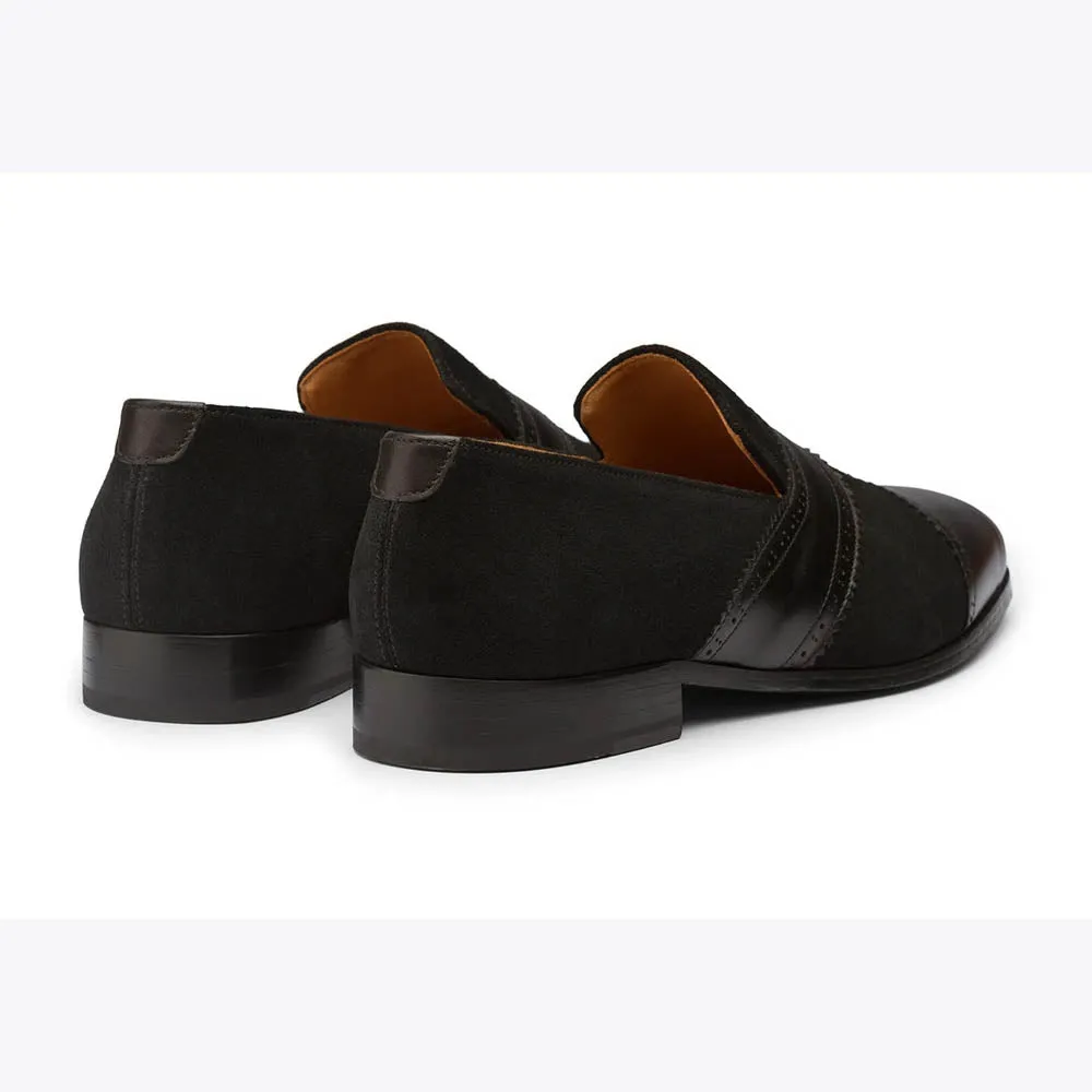 Black Gladiator Loafers