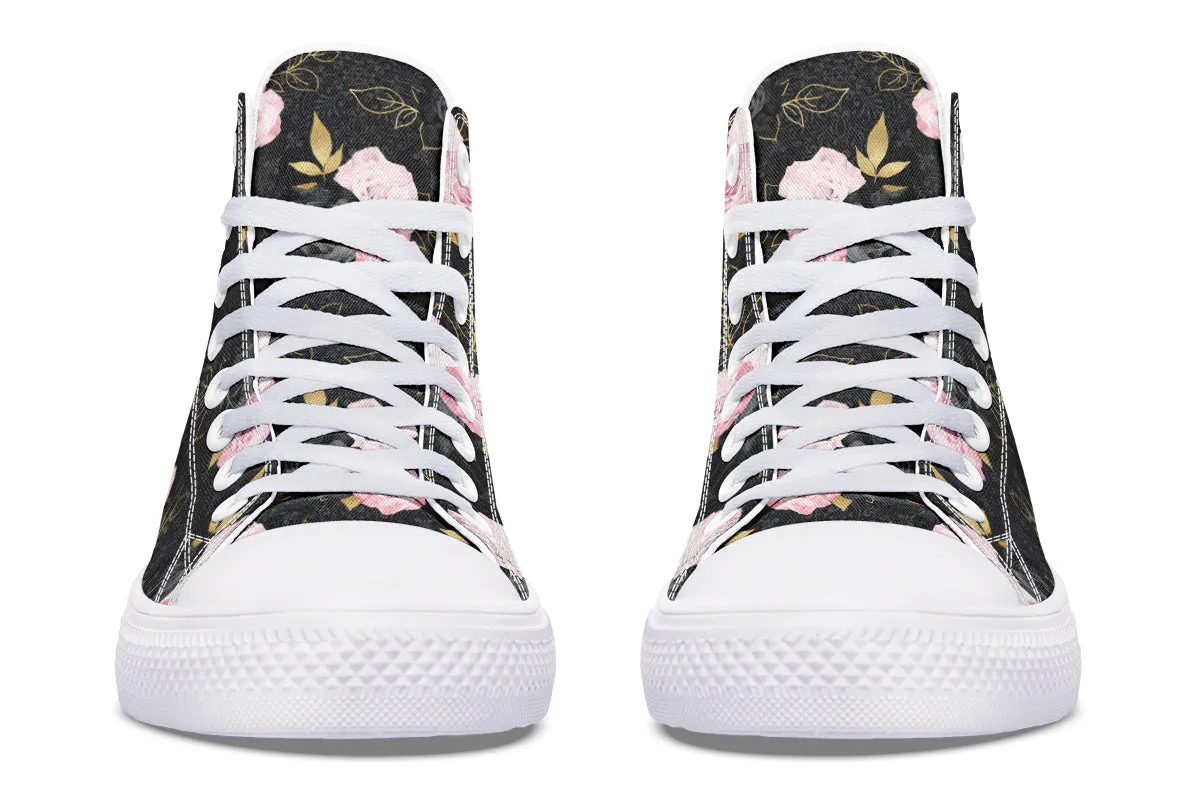Blush Roses High Tops