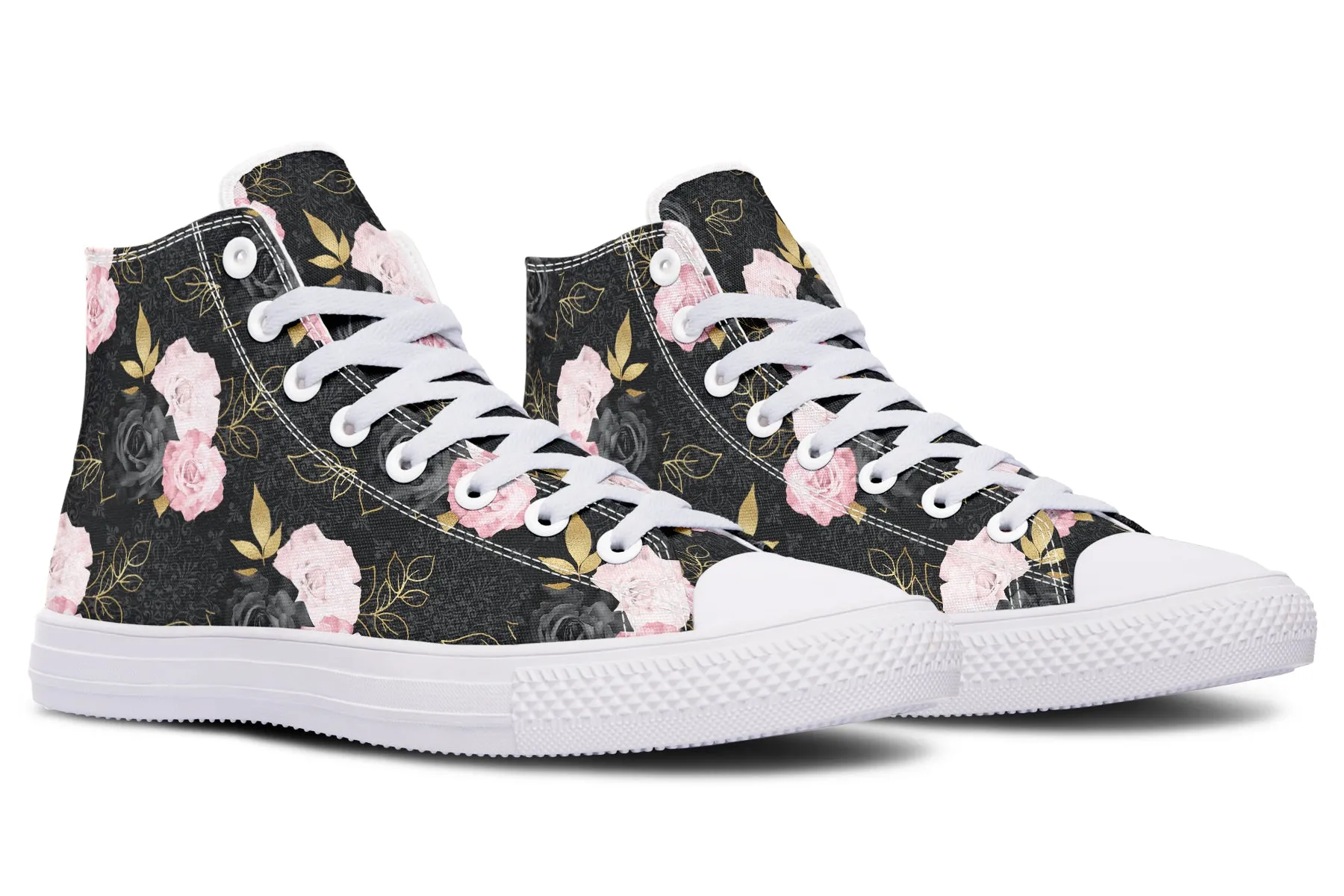 Blush Roses High Tops