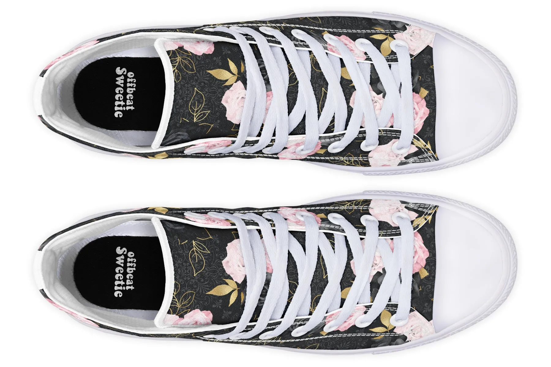 Blush Roses High Tops