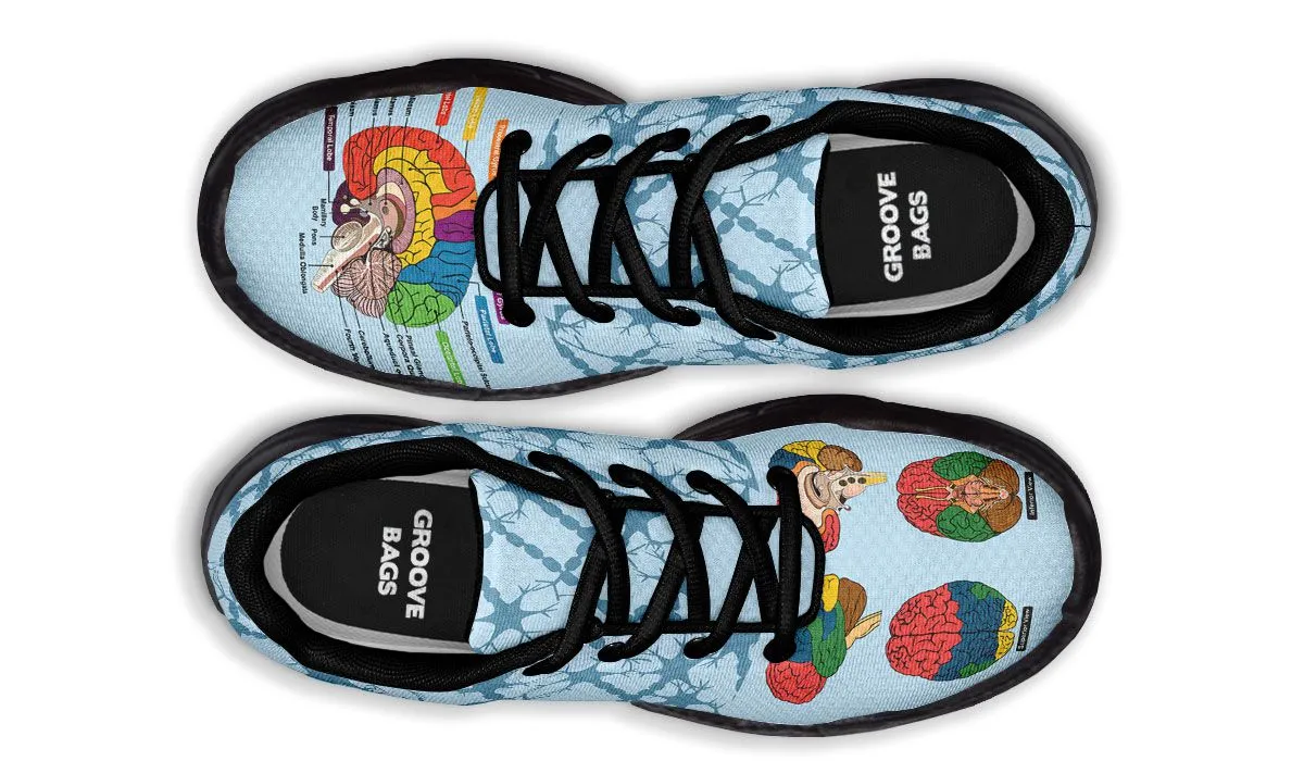 Brain Diagram Chunky Sneakers