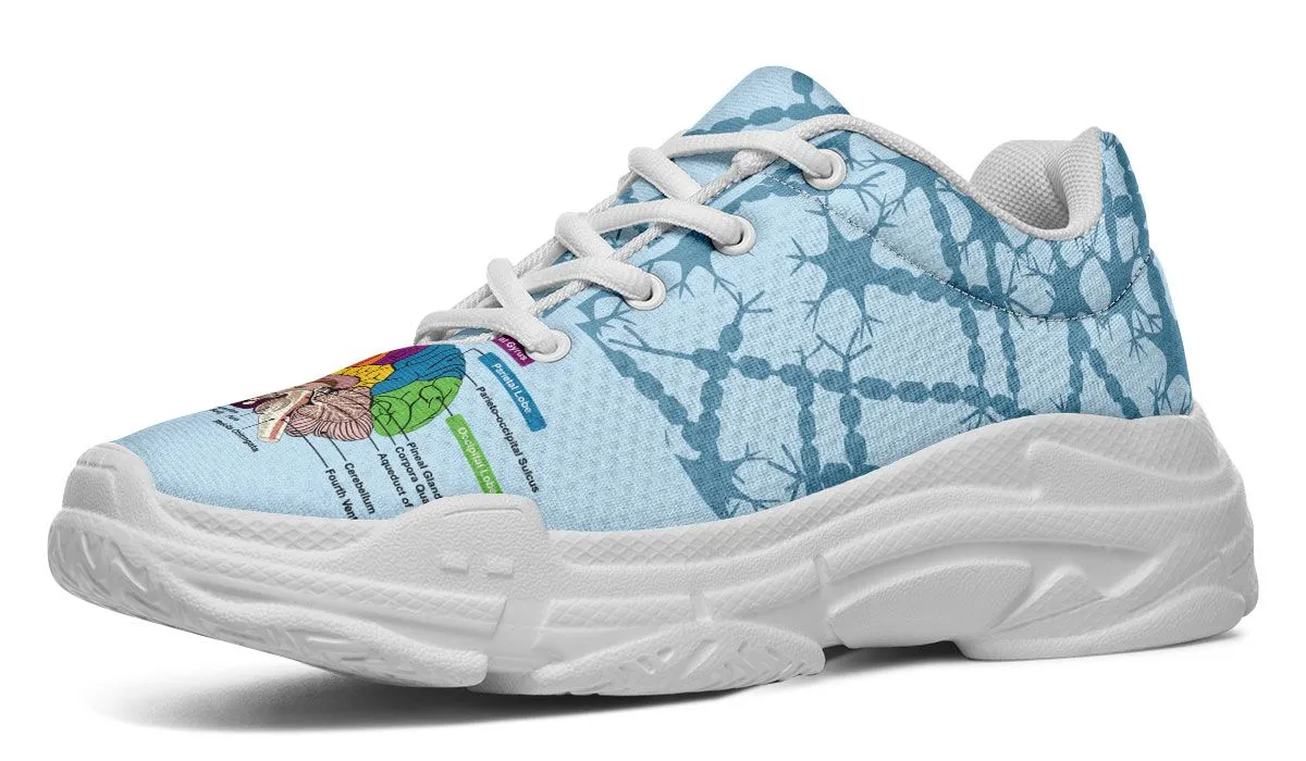 Brain Diagram Chunky Sneakers