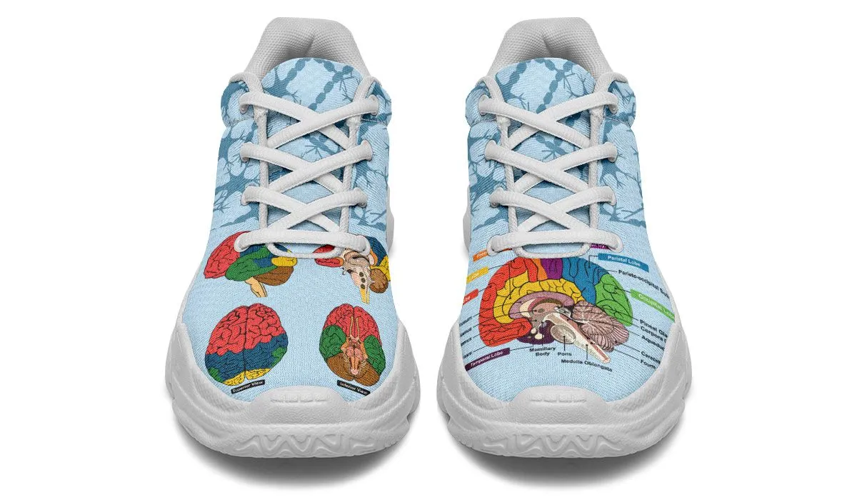 Brain Diagram Chunky Sneakers