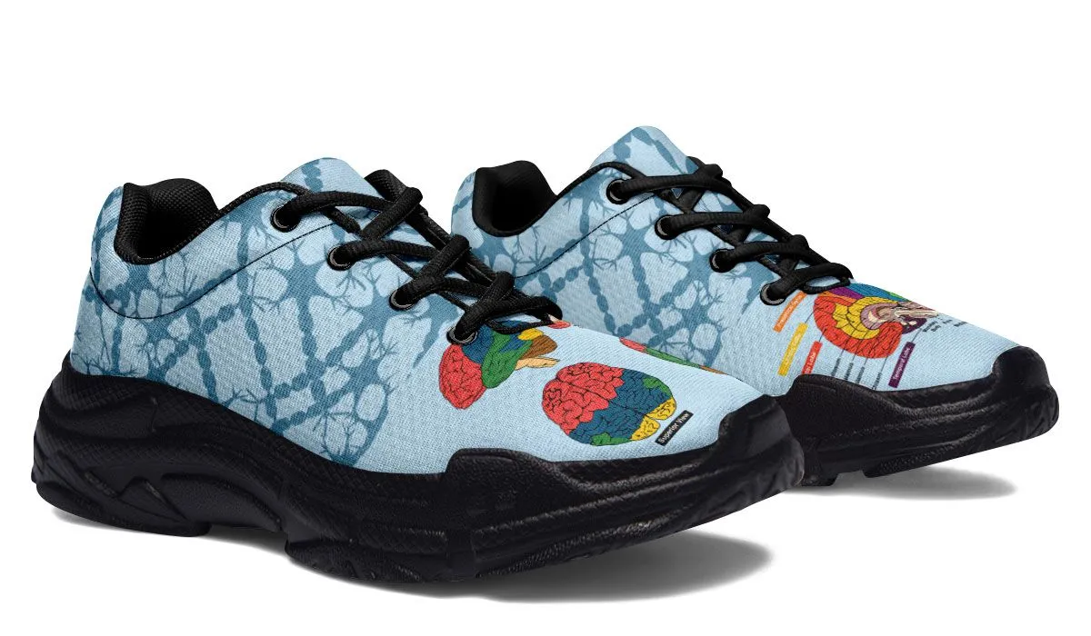 Brain Diagram Chunky Sneakers