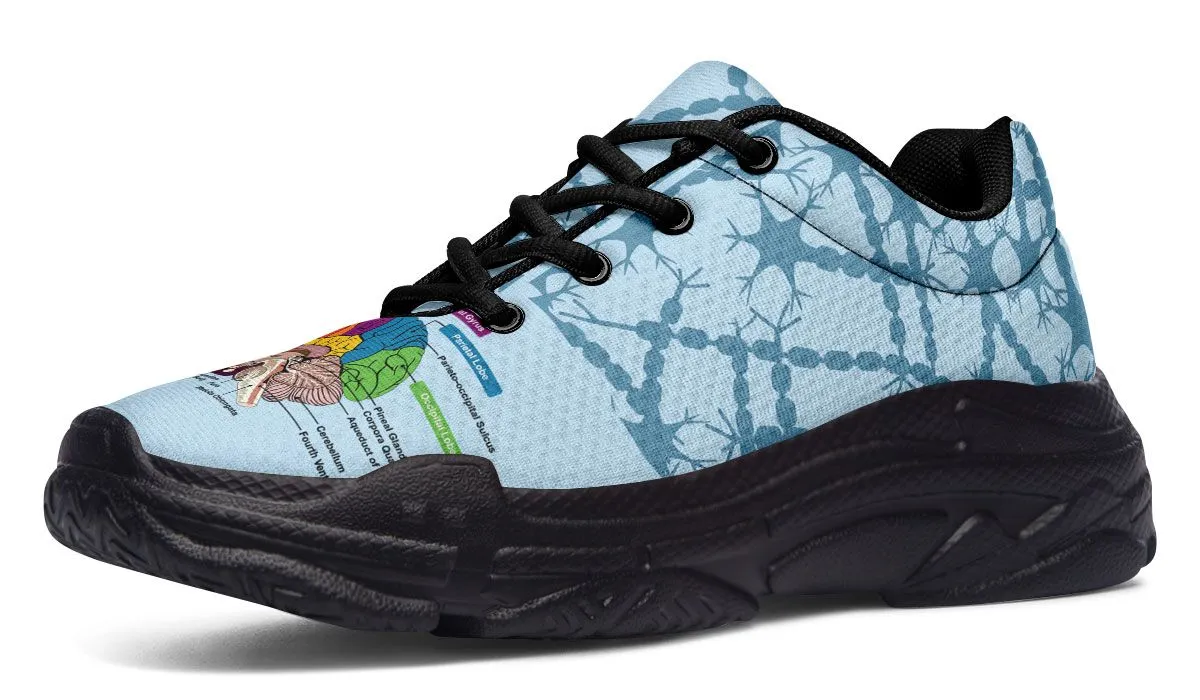 Brain Diagram Chunky Sneakers