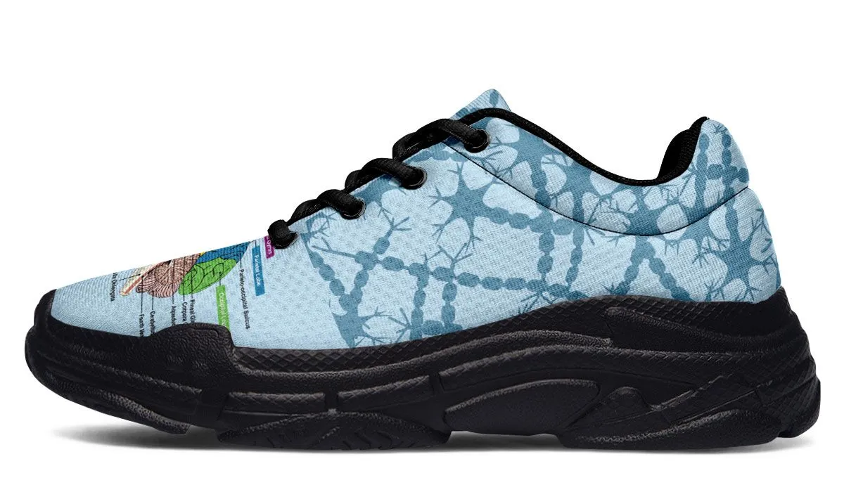 Brain Diagram Chunky Sneakers