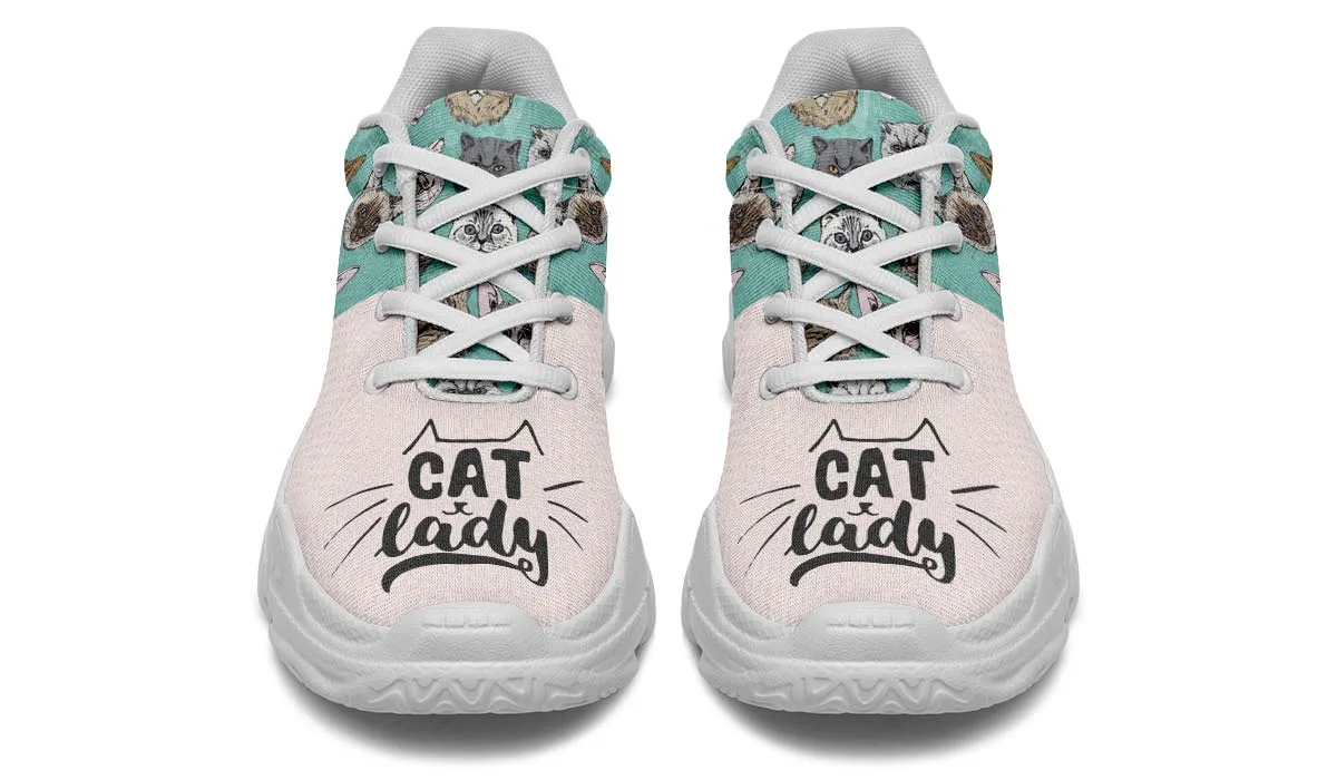 Cat Lady Chunky Sneakers