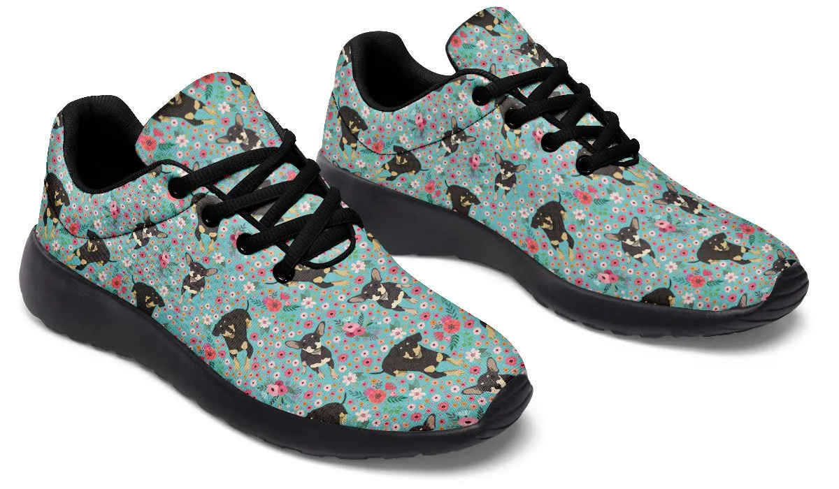 Chiweenie Flower Sneakers