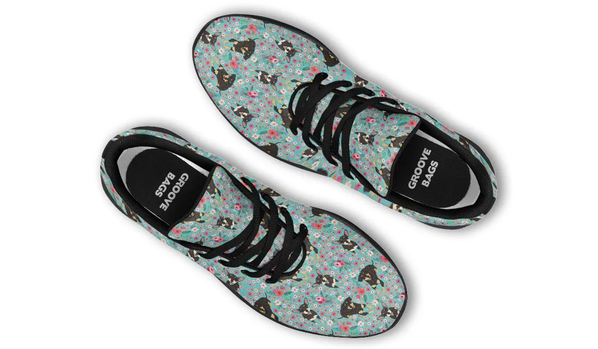 Chiweenie Flower Sneakers