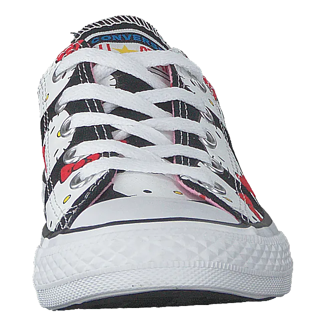 Chuck Taylor All Star Ox Black/prism Pink/white