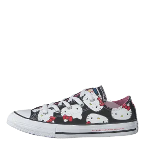 Chuck Taylor All Star Ox Black/prism Pink/white