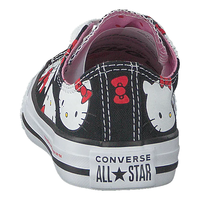 Chuck Taylor All Star Ox Black/prism Pink/white