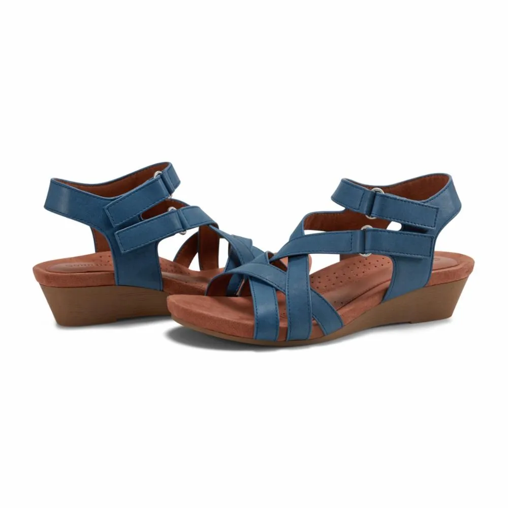 Cobb Hill  HELIN WEDGE DENIM03-3297/SHORE (GR)