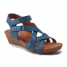 Cobb Hill  HELIN WEDGE DENIM03-3297/SHORE (GR)