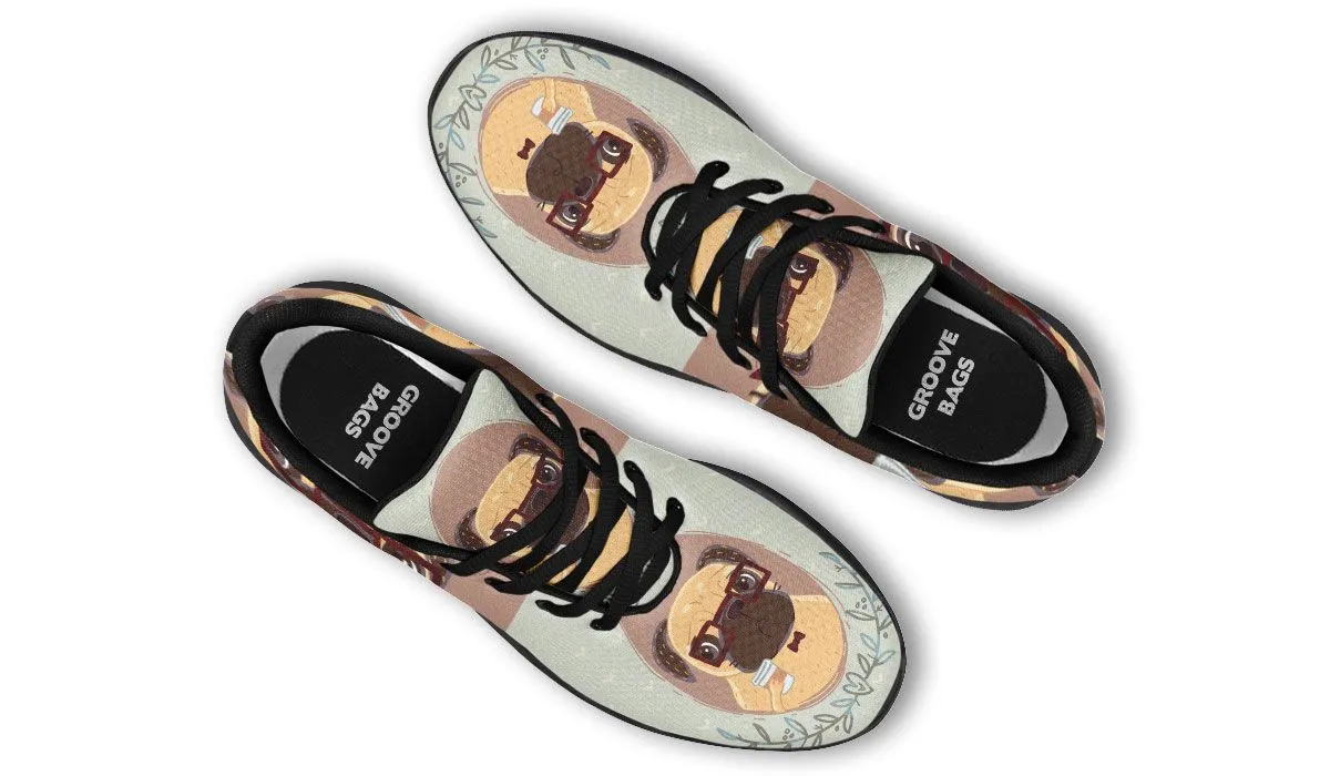 Coffee Pug Sneakers