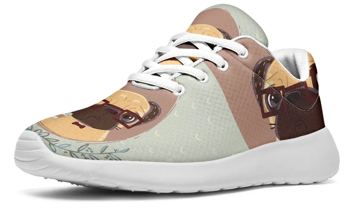 Coffee Pug Sneakers
