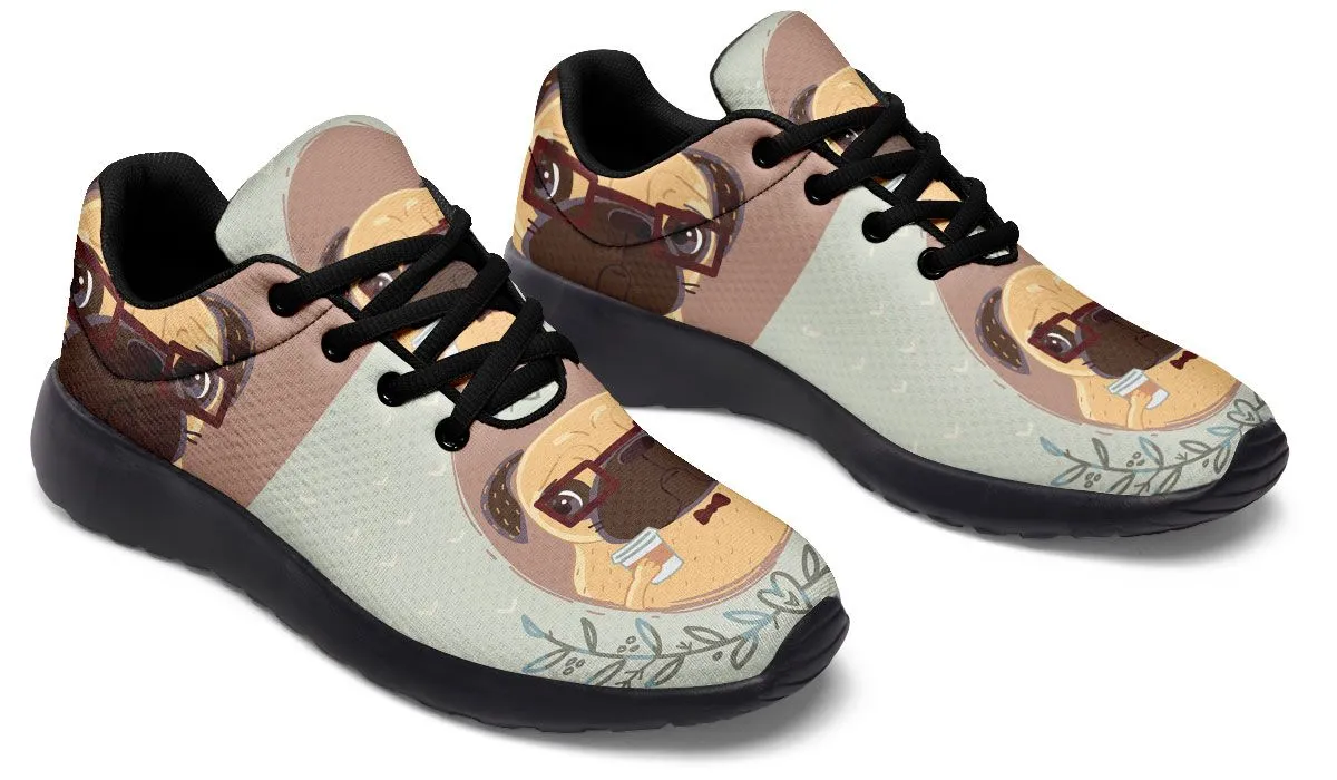Coffee Pug Sneakers