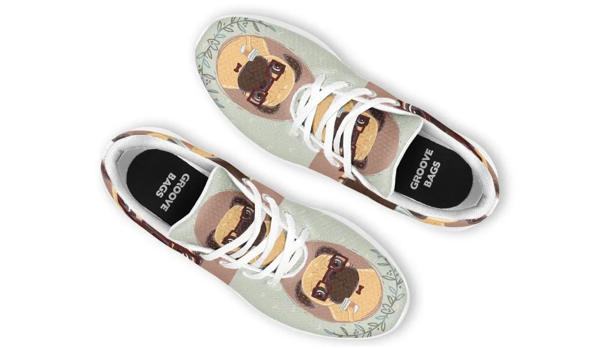 Coffee Pug Sneakers