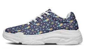 Corgi Mermaid Chunky Sneakers