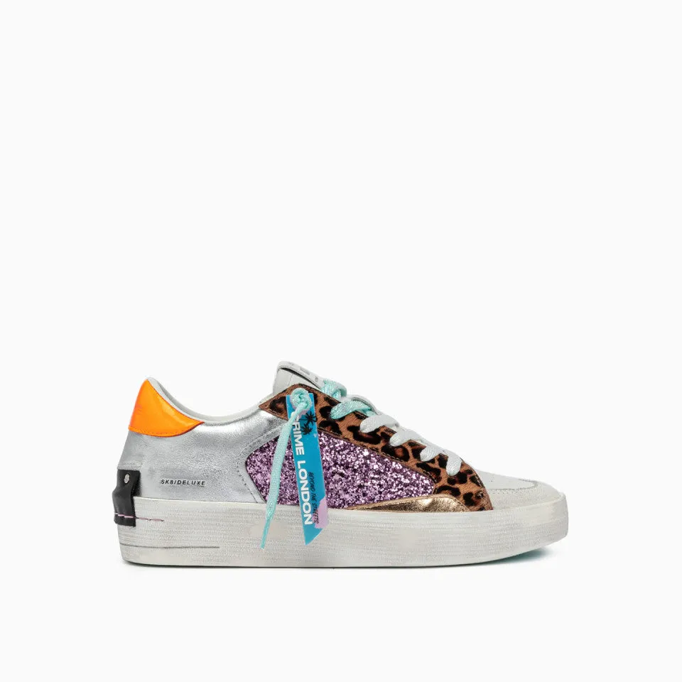 Crime London SK8 DELUXE Wedge Exotic Purple