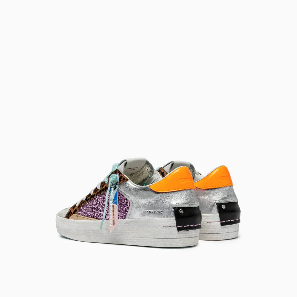 Crime London SK8 DELUXE Wedge Exotic Purple