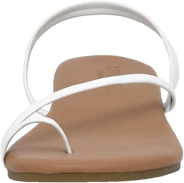 CUSHIONAIRE Women's Catalina toe ring Sandal with Memory Foam