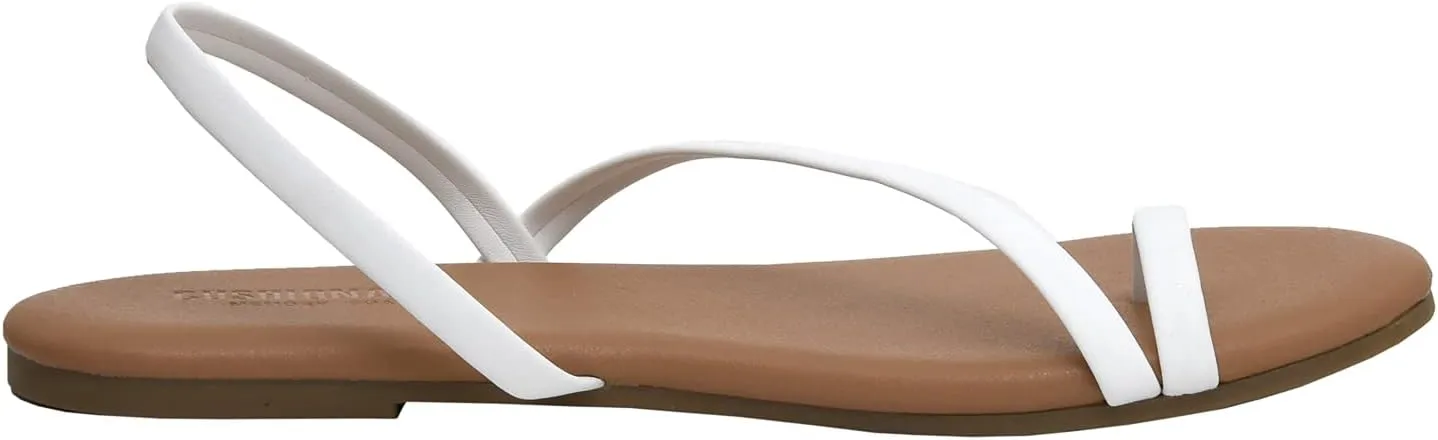 CUSHIONAIRE Women's Catalina toe ring Sandal with Memory Foam