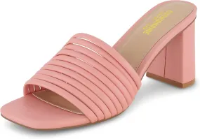 CUSHIONAIRE Women's Irma Strappy Block Heel Sandal  Memory Foam CUSHIONAIRE Women's Irma Strappy Block Heel Sandal  Memory Foam