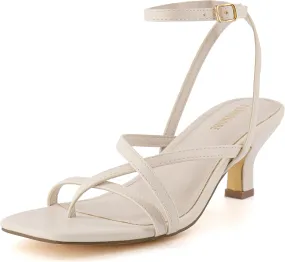 CUSHIONAIRE Women's Kitten heel sandal  Memory Foam and Wide Widths Available CUSHIONAIRE Women's Kitten heel sandal  Memory Foam and Wide Widths Available