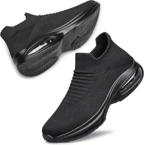 DOUSSPRT Womens Walking Shoes Sock Casual Ladies Fashion Sneakers Comfortable Slip On Air Cushion Platform DOUSSPRT Womens Walking Shoes Sock Casual Ladies Fashion Sneakers Comfortable Slip On Air Cushion Platform