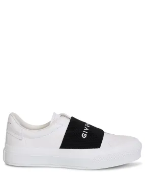 Elastic band white sneakers by Givenchy