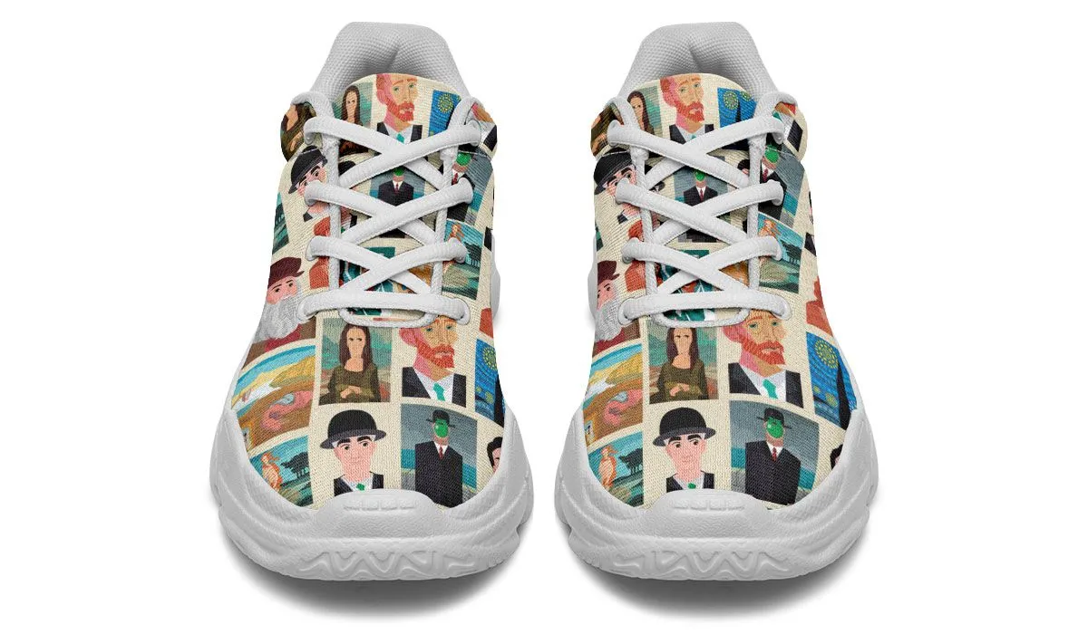 Famous Painters Chunky Sneakers