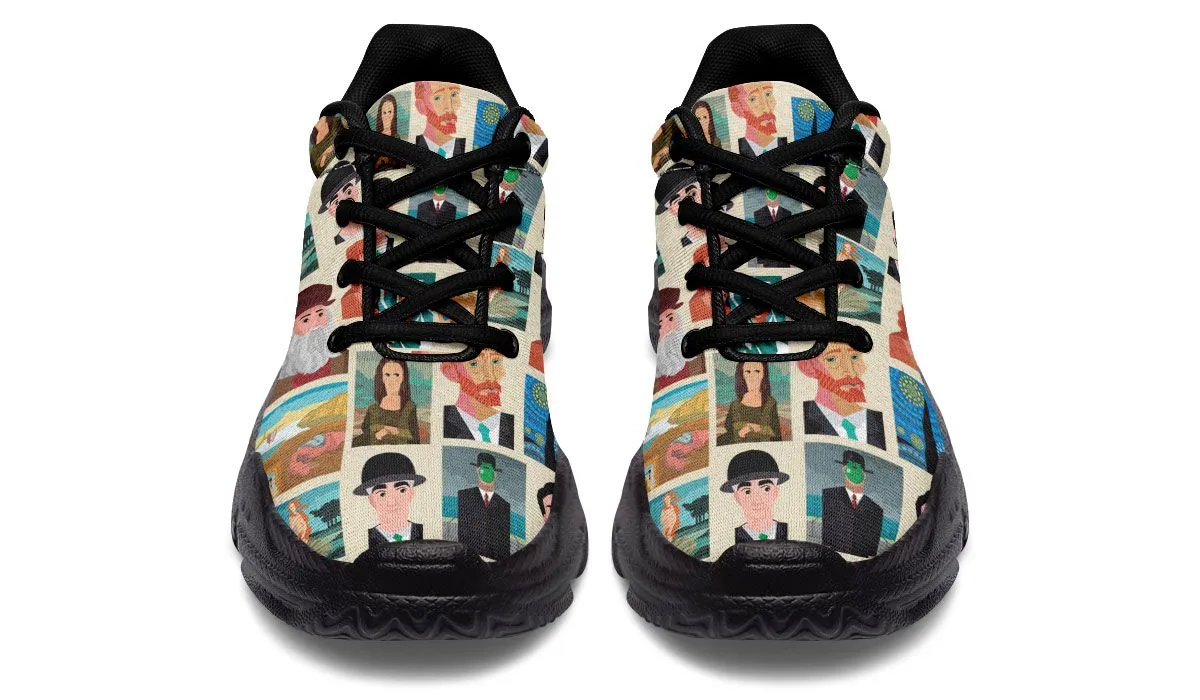Famous Painters Chunky Sneakers