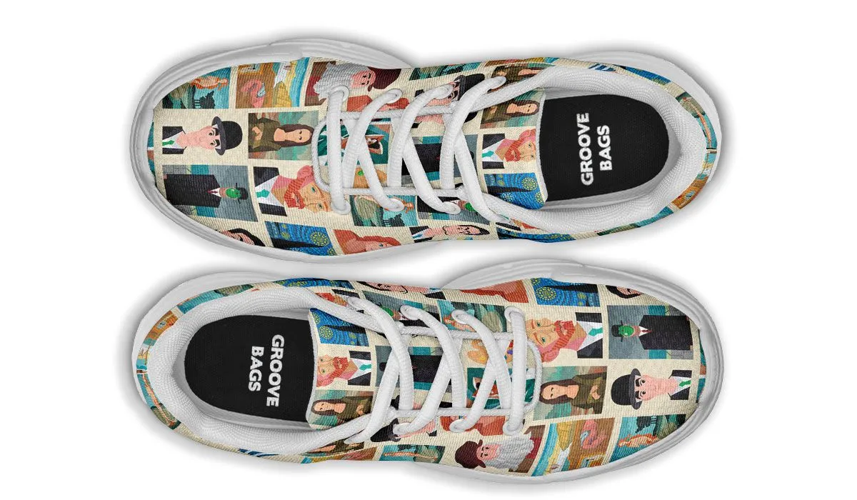 Famous Painters Chunky Sneakers