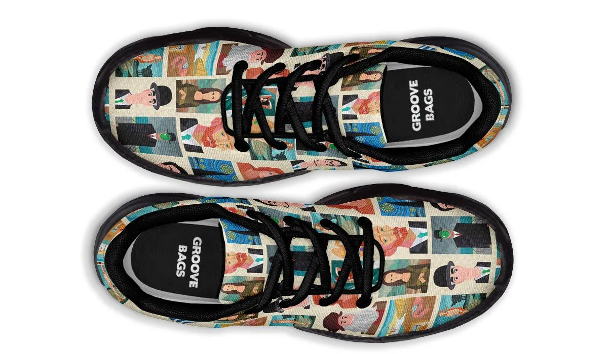 Famous Painters Chunky Sneakers