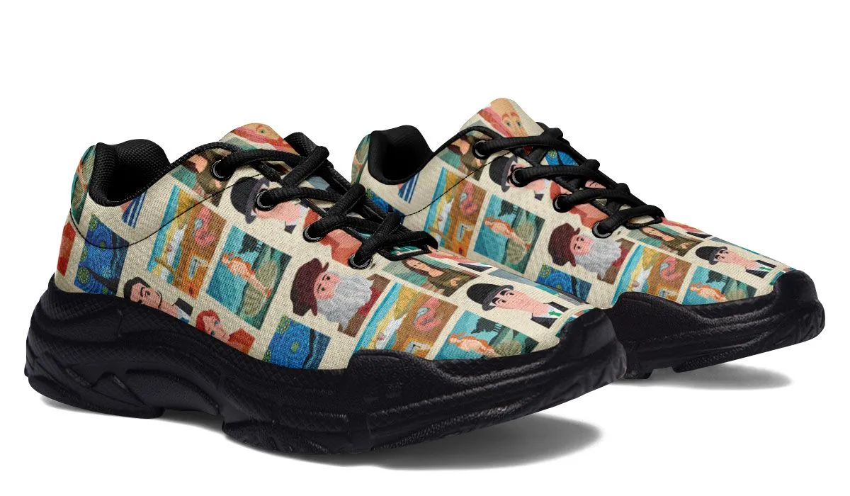 Famous Painters Chunky Sneakers