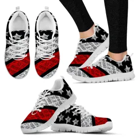 Firefighters Lives Matters Women's Sneakers