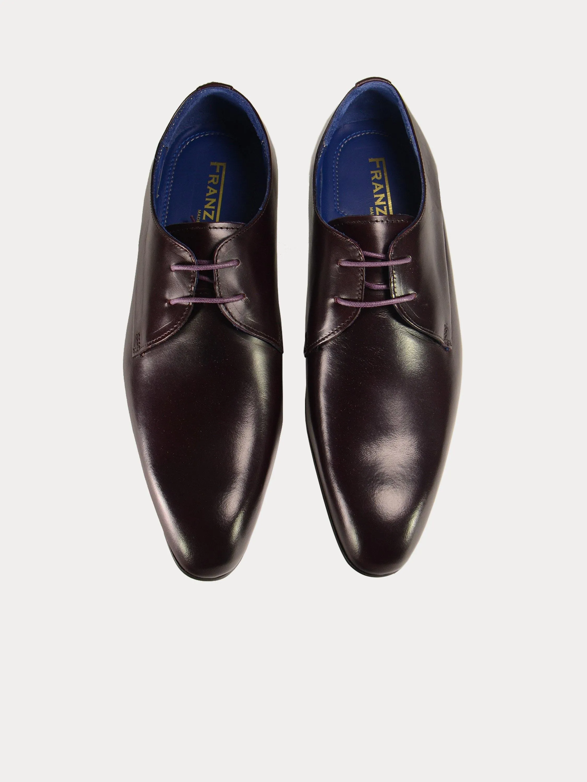 Franzini Men's Formal Lace Up Leather Shoes